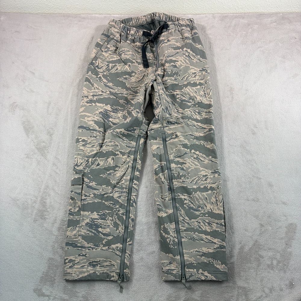 Massif Elements USAF Belted Fire Resistant Pants Men Large‎ Tiger Camo USA Made